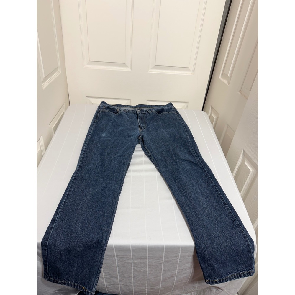 Levis 541 Athletic Taper Jeans Mens 38x30 Dark Wash Blue Denim 3405